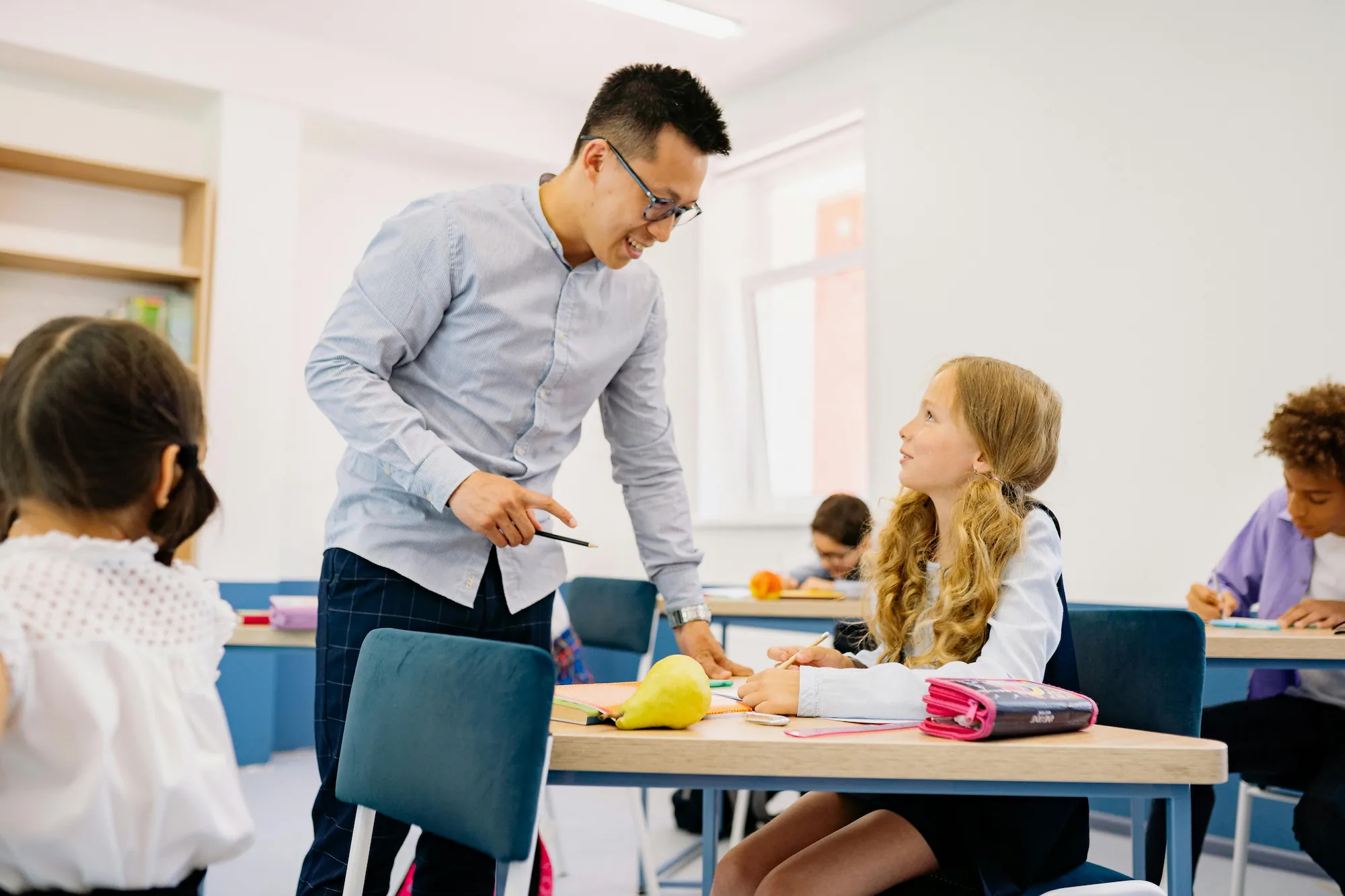 Students in classroom